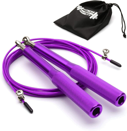 Adjustable Sports Skipping Rope Adult Boxing Fitness Cardio Speed Jump Exercise